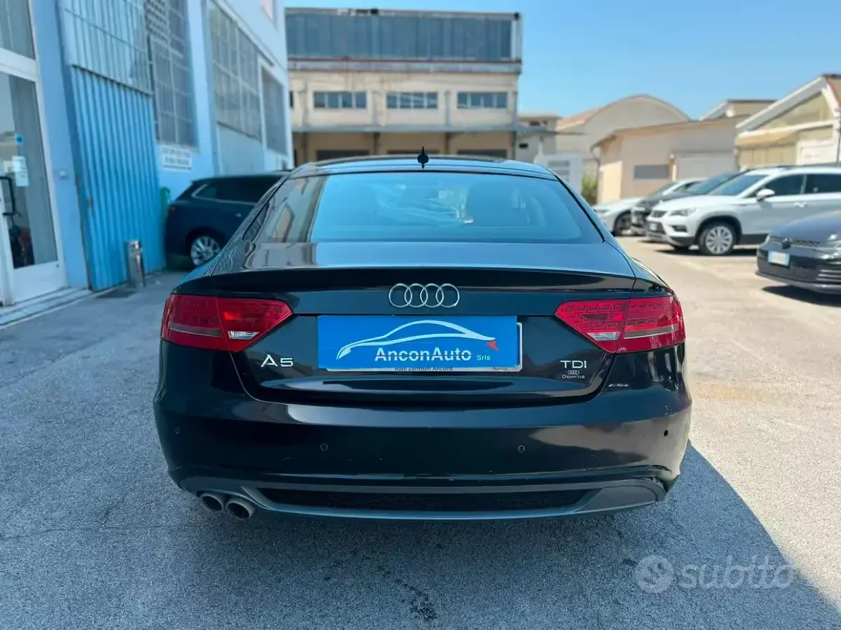 Usata Audi A5 143 CV (105 kW) 2010 Nero Coupé