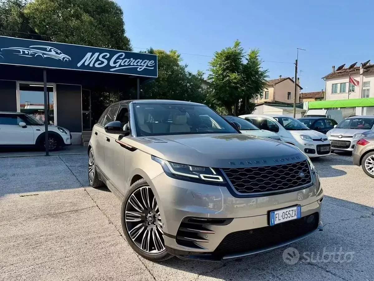 Usata Land Rover Range Rover Velar HSE Dynamic 241 CV (177 kW) 2017 Grigio SUV