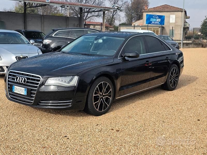 Usata Audi A8 250 CV (183 kW) 2012 Nero Berlina
