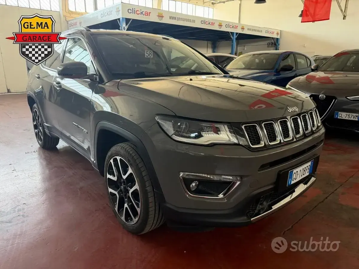 Usata Jeep Compass Limited 140 CV (102 kW) 2021 Grigio SUV