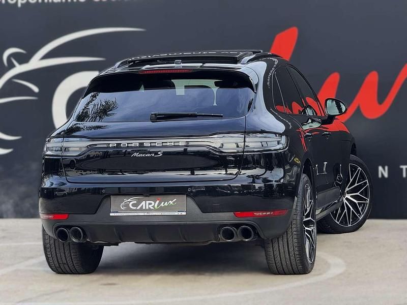 Usata Porsche Macan Turbo Sport 354 CV (260 kW) 2019 Nero jet metallizzato SUV
