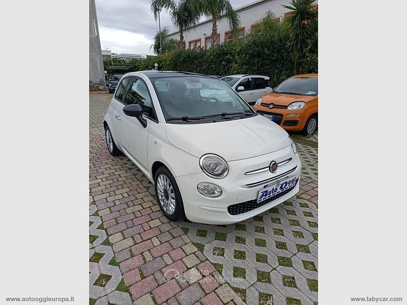 Usata Fiat 500 Lounge 69 CV (50 kW) 2018 Bianco Utilitaria