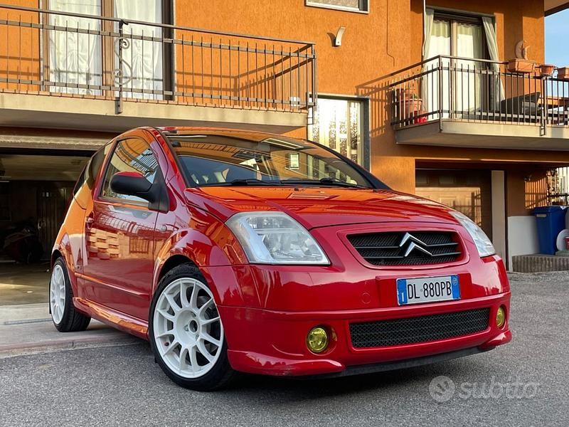 Usata Citroën C2 2007 Rosso Utilitaria