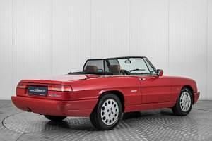 Usata Alfa Romeo Spider 117 CV (86 kW) 1992 Rosso Cabrio