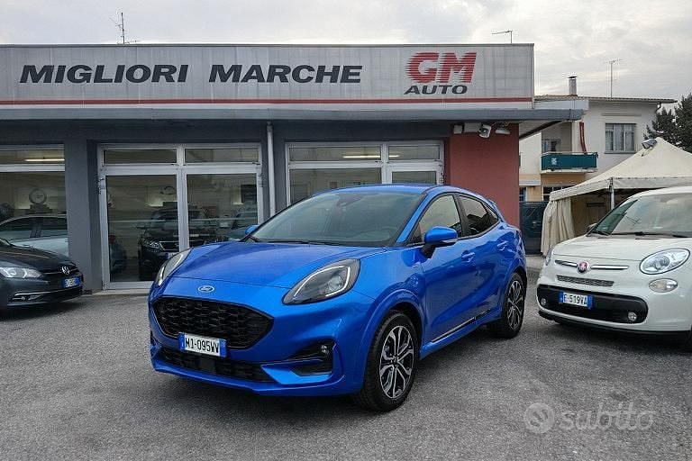 Usata Ford Puma ST-Line 125 CV (91 kW) 2022 Blu SUV