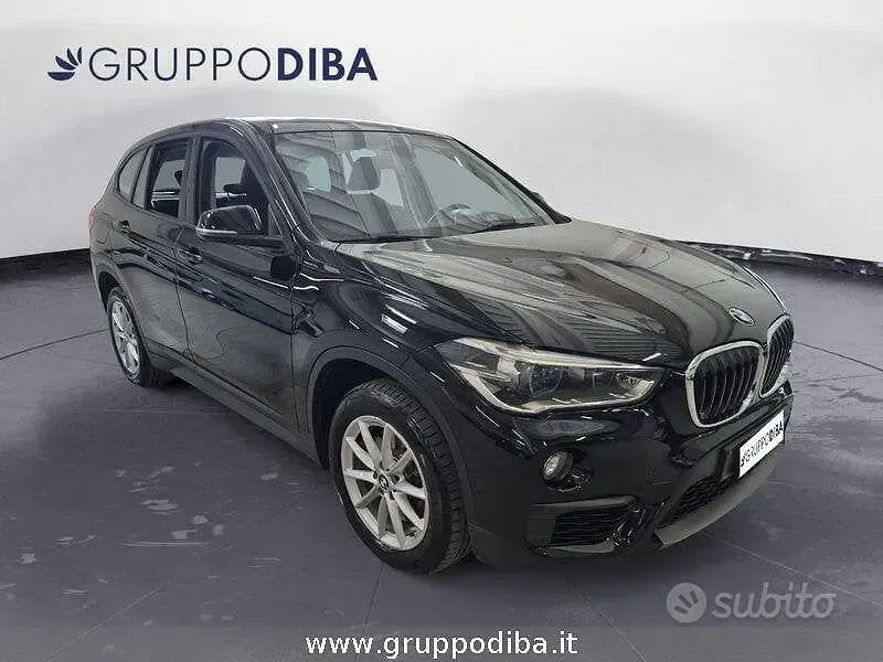 Usata BMW X1 Efficient Dynamics 190 CV (139 kW) 2017 Nero SUV