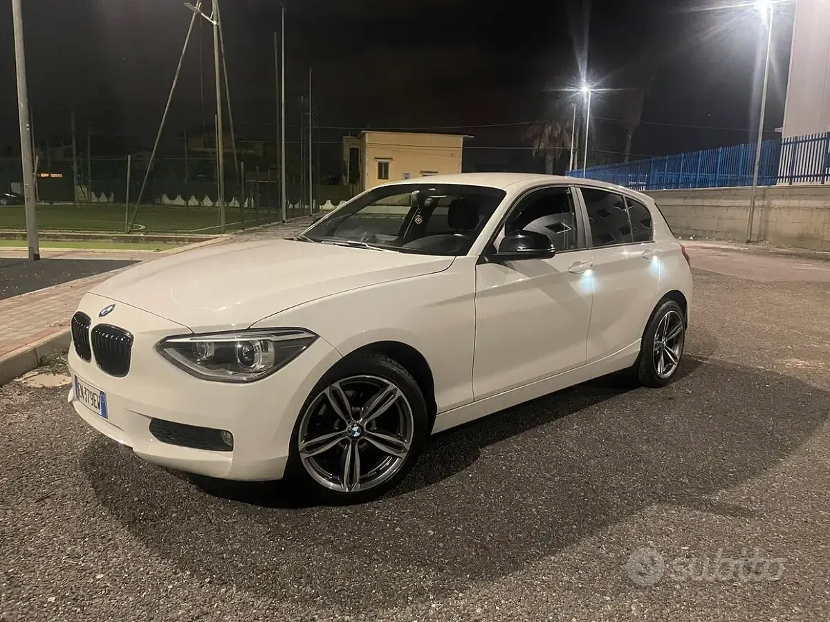 Usata BMW 116 Efficient Dynamics 116 CV (85 kW) 2012 Bianco Utilitaria