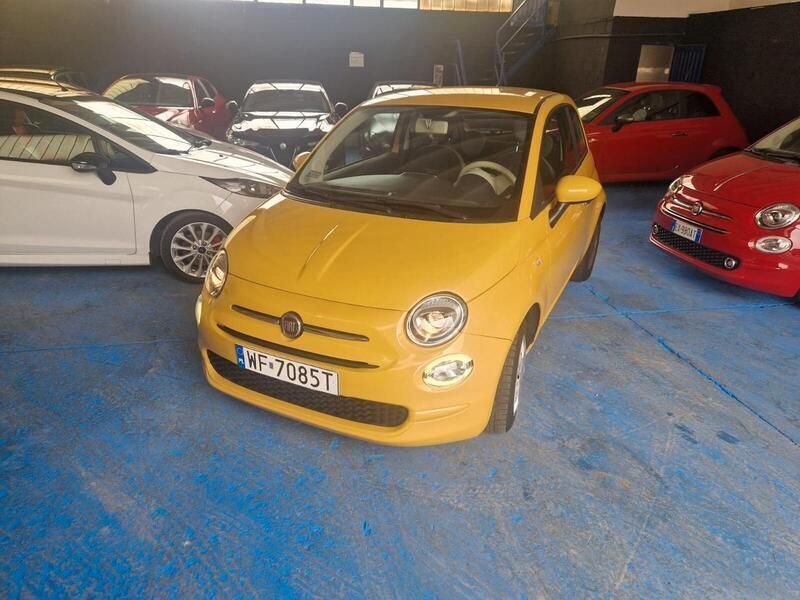 Usata Fiat 500 Club 69 CV (50 kW) 2016 Giallo Berlina