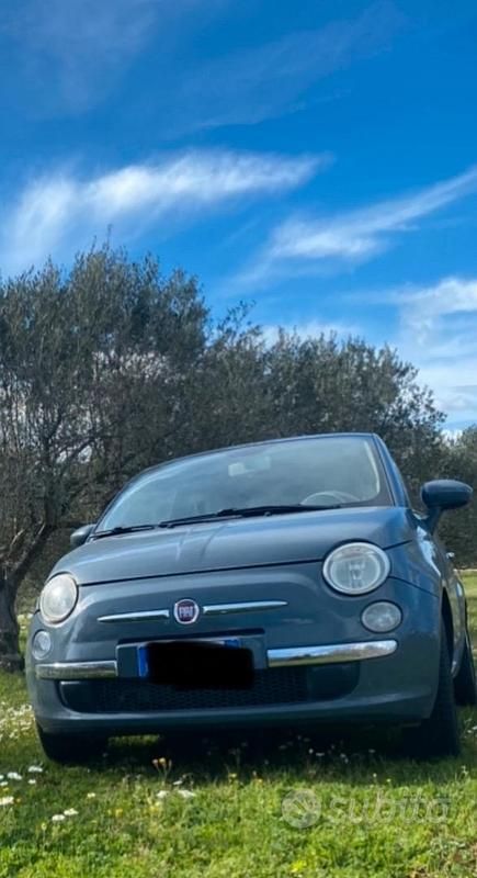Usata Fiat 500 95 CV (69 kW) 2012 Grigio Utilitaria