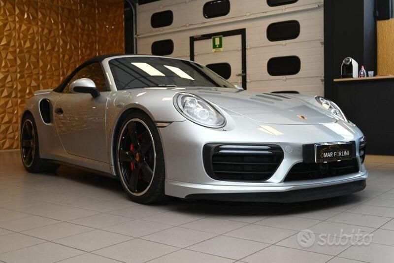 Usata Porsche 991 540 CV (397 kW) 2015 Argento Cabrio