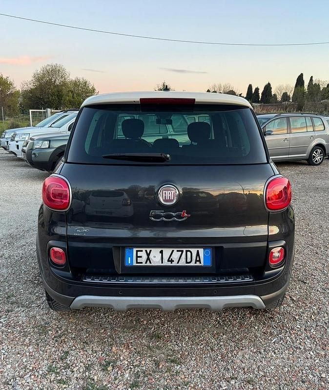 Usata Fiat 500L Trekking 85 CV (62 kW) 2014 Grigio Monovolume