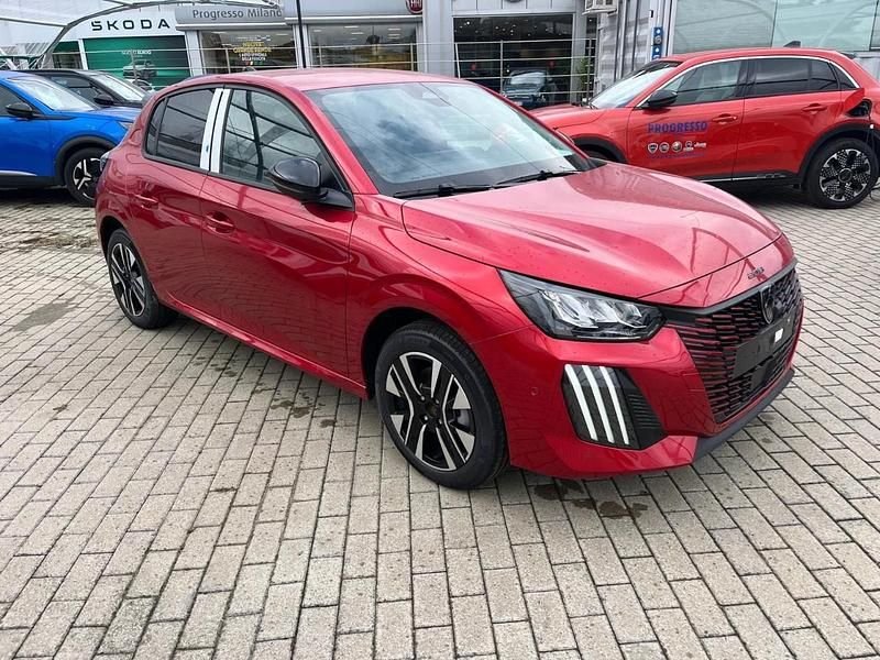 Nuova Peugeot 208 Allure 110 CV (80 kW) 2025 Rosso Utilitaria