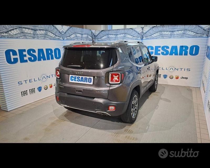 Usata Jeep Renegade Limited 140 CV (102 kW) 2018 Grigio SUV