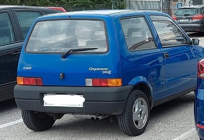 Usata Fiat 500 Young 1998 Blu Berlina