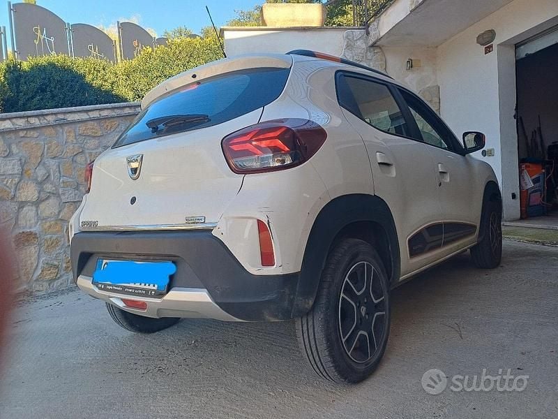 Usata Dacia Spring 33 kW (45 CV) 2021 Bianco Utilitaria