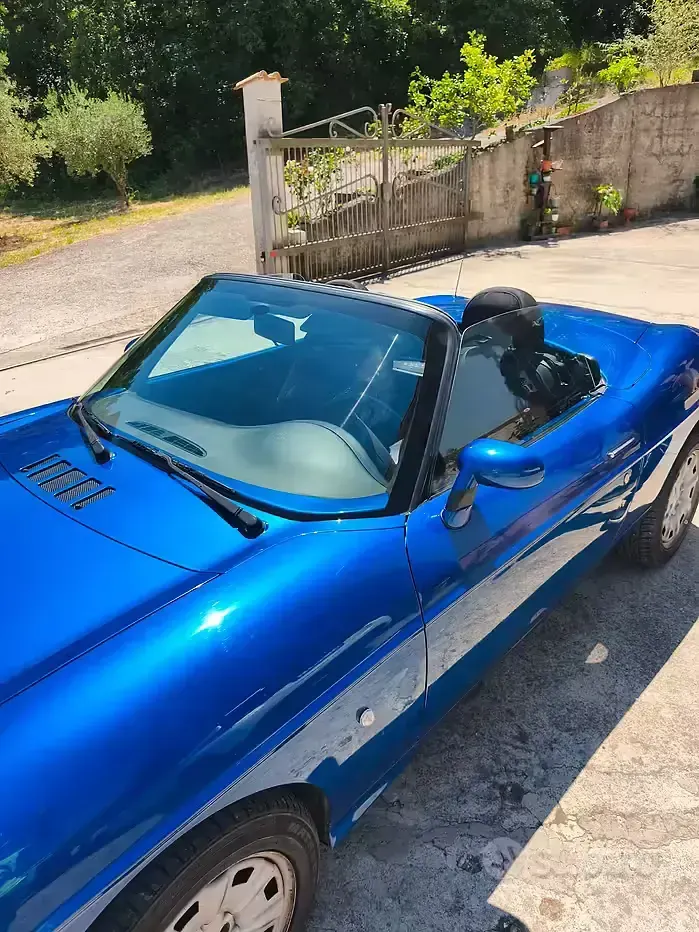 Usata Fiat Barchetta 131 CV (96 kW) 1999 Blu Cabrio
