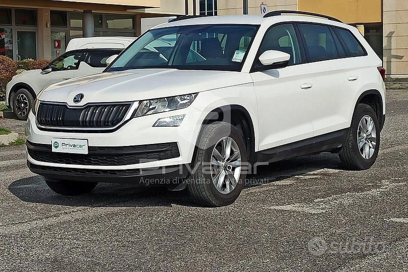Usata Skoda Kodiaq Ambition 150 CV (110 kW) 2021 Bianco SUV