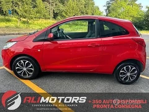 Rosso Usata 2013 Ford Ka Titanium Due volumi | 4990 € (Buon prezzo) - Immagine 1/4
