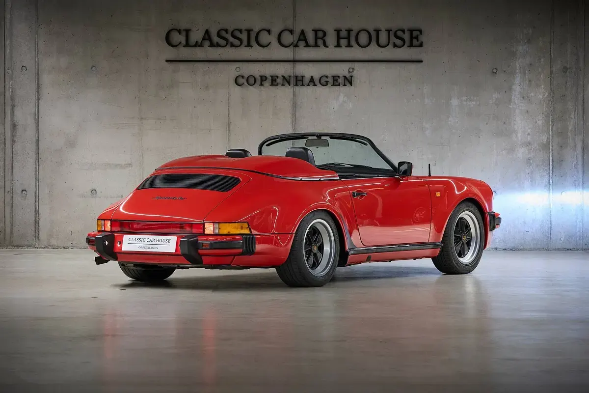 Usata Porsche 911 Speedster 231 CV (169 kW) 1989 Rosso Cabrio