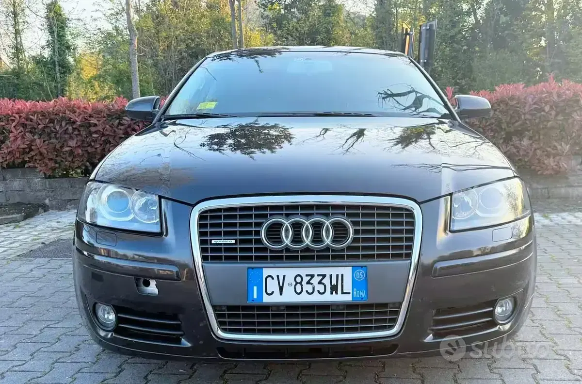 Usata Audi A3 Ambition 200 CV (147 kW) 2005 Grigio Utilitaria