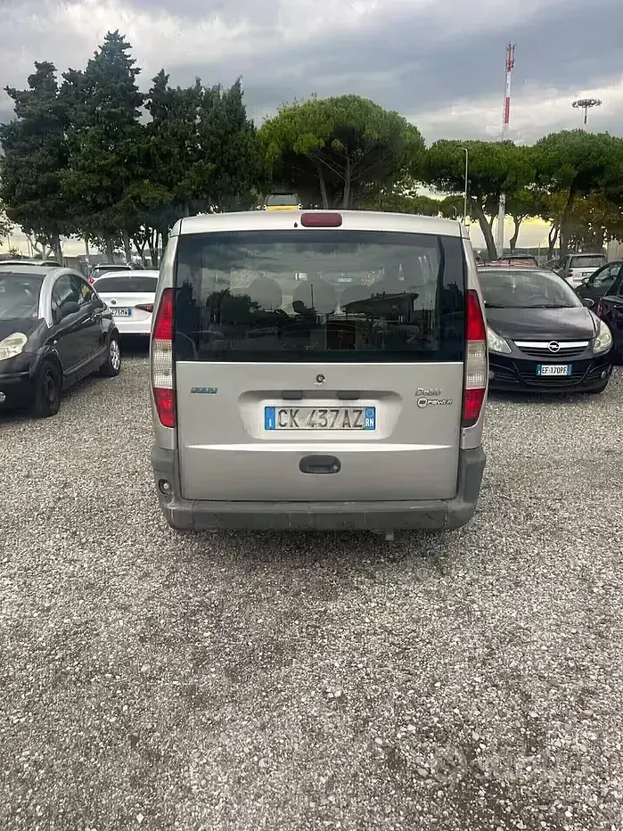 Usata Fiat Doblò Active 103 CV (75 kW) 2003 Grigio Monovolume
