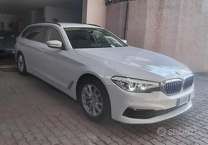 Usata BMW 520 Efficient Dynamics 190 CV (139 kW) 2018 Bianco Station wagon
