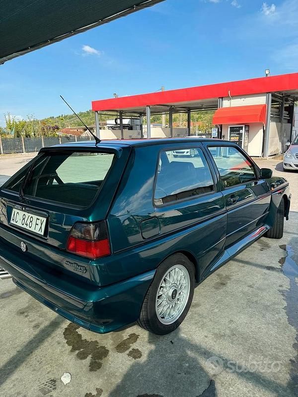 Usata VW Golf II 1989 Verde Utilitaria