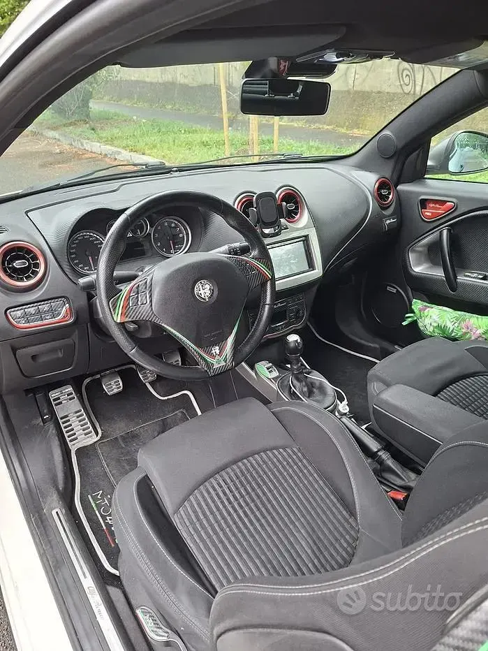 Usata Alfa Romeo MiTo Quadrifoglio 170 CV (125 kW) 2011 Bianco Utilitaria