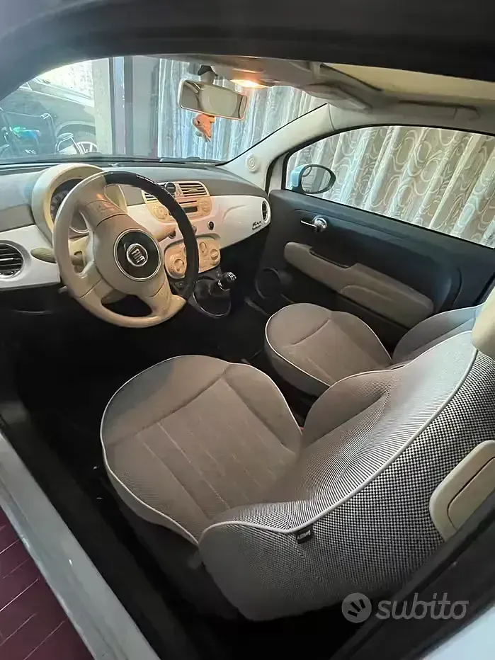 Usata Fiat 500 69 CV (50 kW) 2008 Bluazzurro Berlina