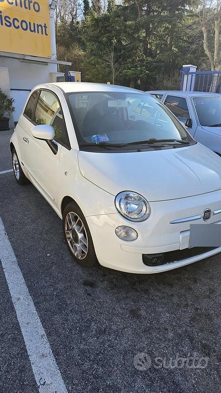 Usata Fiat 500 2008 Bianco Berlina