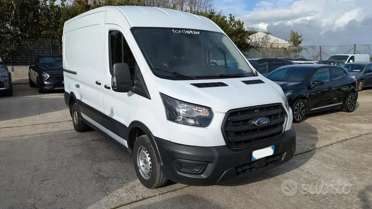 Usata Ford Transit 105 CV (77 kW) 2021 Bianco Furgone