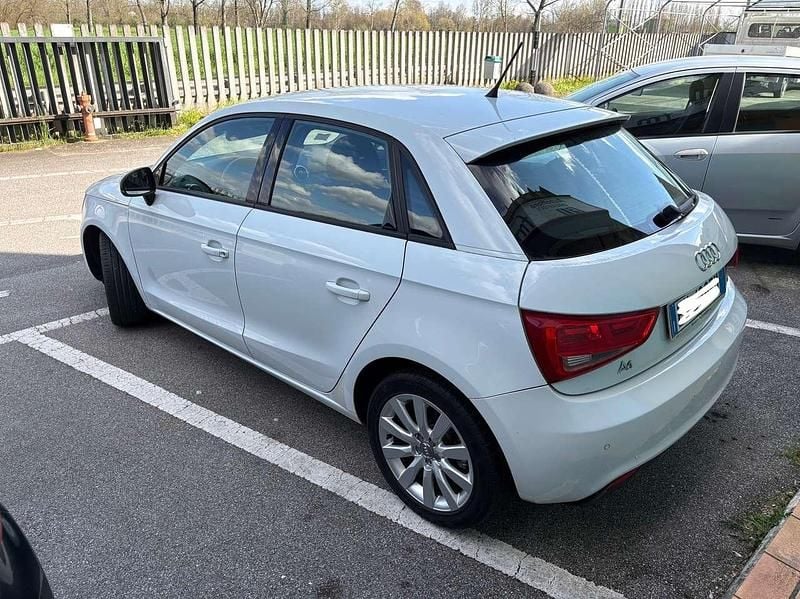 Usata Audi A1 Sportback 90 CV (66 kW) 2014 Bianco Utilitaria