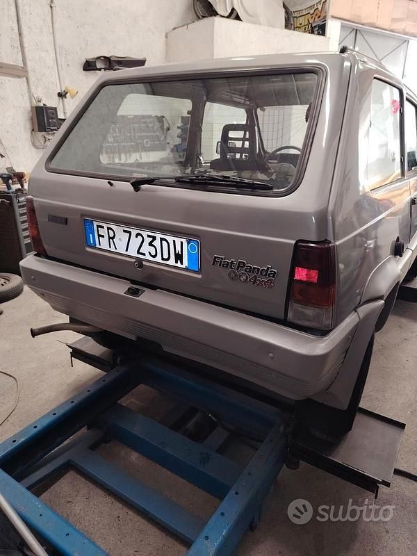 Grigio Usata 1985 Fiat Panda 4x4 Due volumi | 4900 € - Immagine 1/4