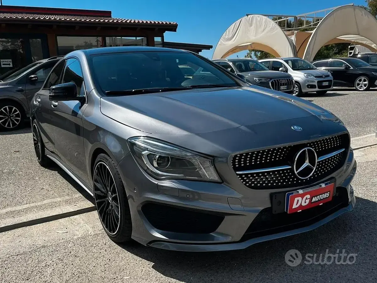 Usata Mercedes CLA180 Premium 177 CV (130 kW) 2015 Grigio Coupé