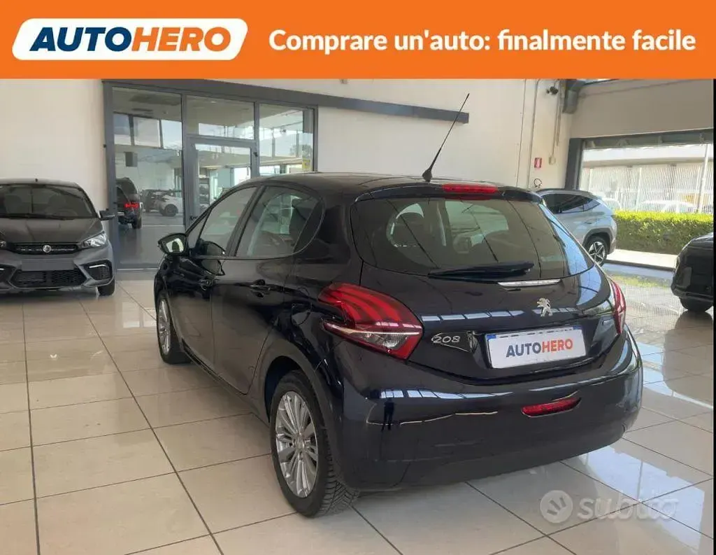 Usata Peugeot 208 75 CV (55 kW) 2016 Bluazzurro Utilitaria