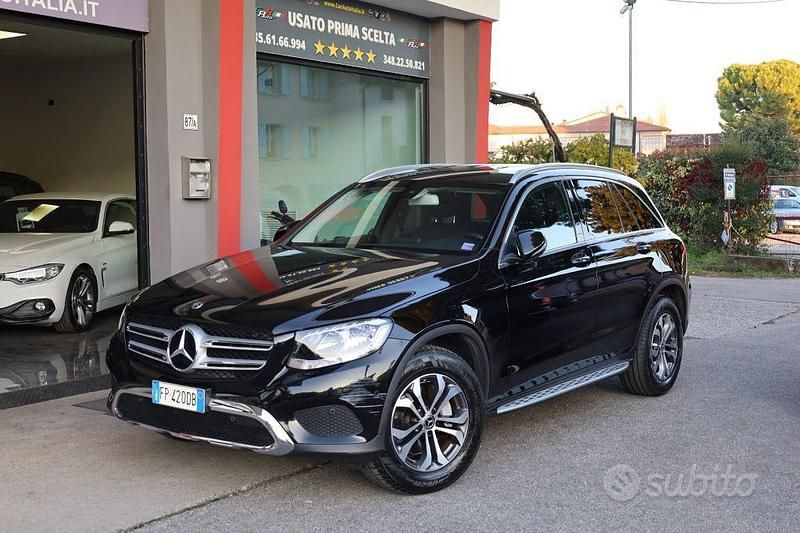 Usata Mercedes GLC220 170 CV (125 kW) 2018 Nero SUV