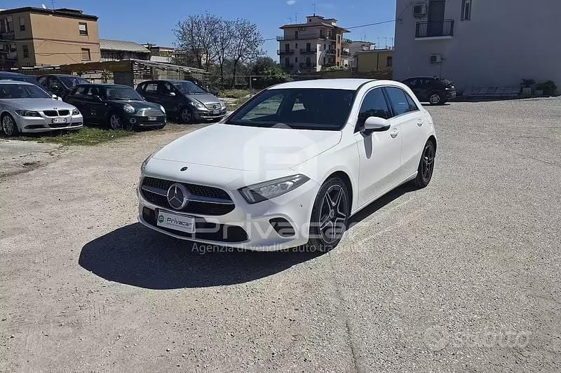 Usata Mercedes A200 150 CV (110 kW) 2019 Bianco Utilitaria
