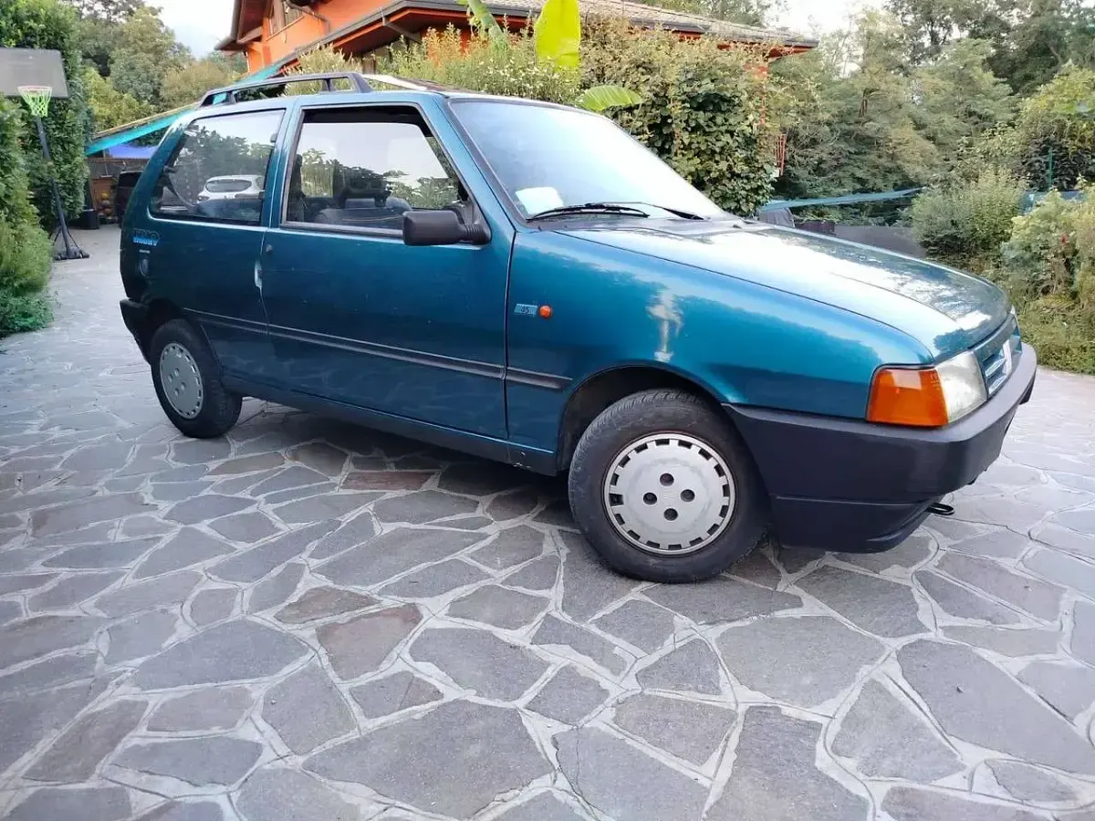 Usata Fiat Uno 45 CV (33 kW) 1993 Blu mare metallizzato 445 Utilitaria