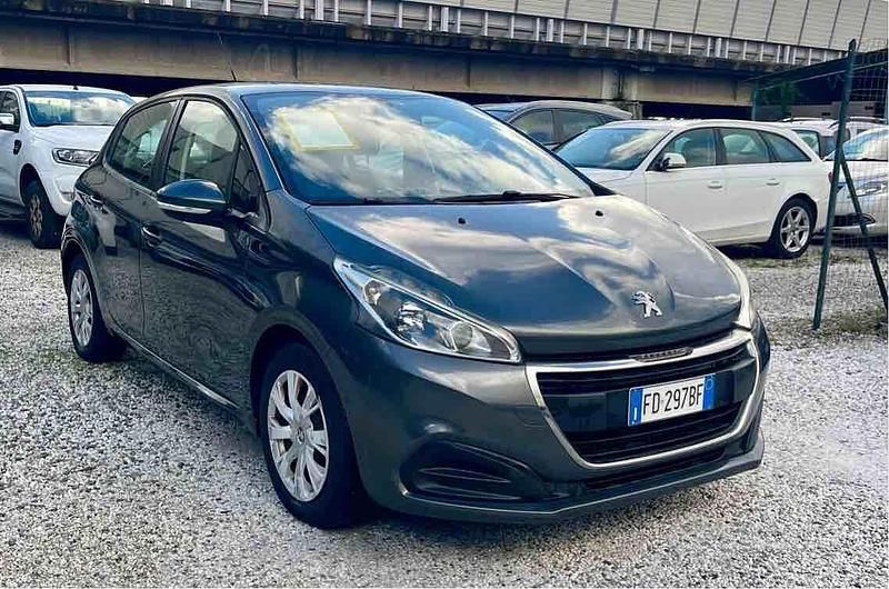 Usata Peugeot 208 Allure 75 CV (55 kW) 2016 Grigio Utilitaria