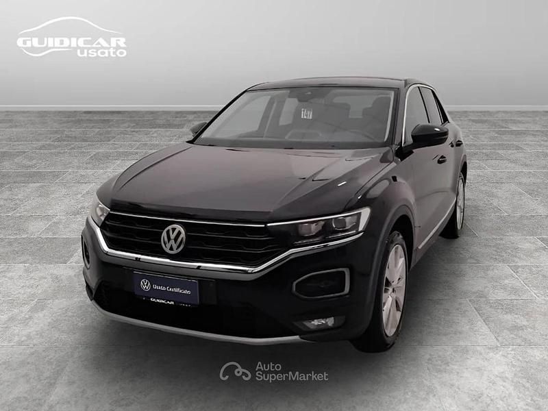 Usata VW T-Roc Advance 150 CV (110 kW) 2018 Nero SUV