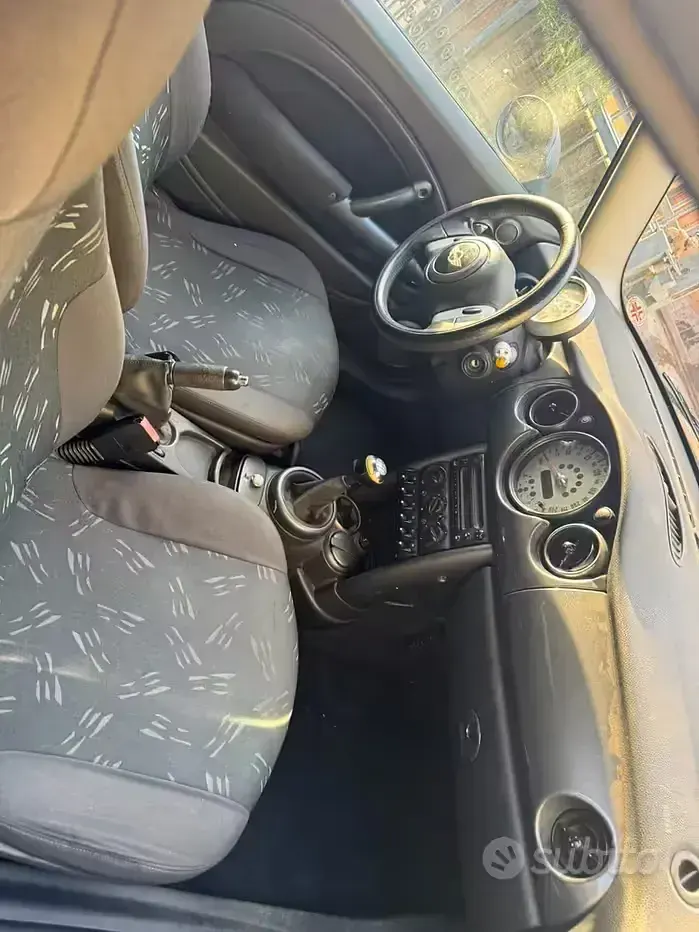 Usata Mini One D 88 CV (64 kW) 2005 Verde Utilitaria