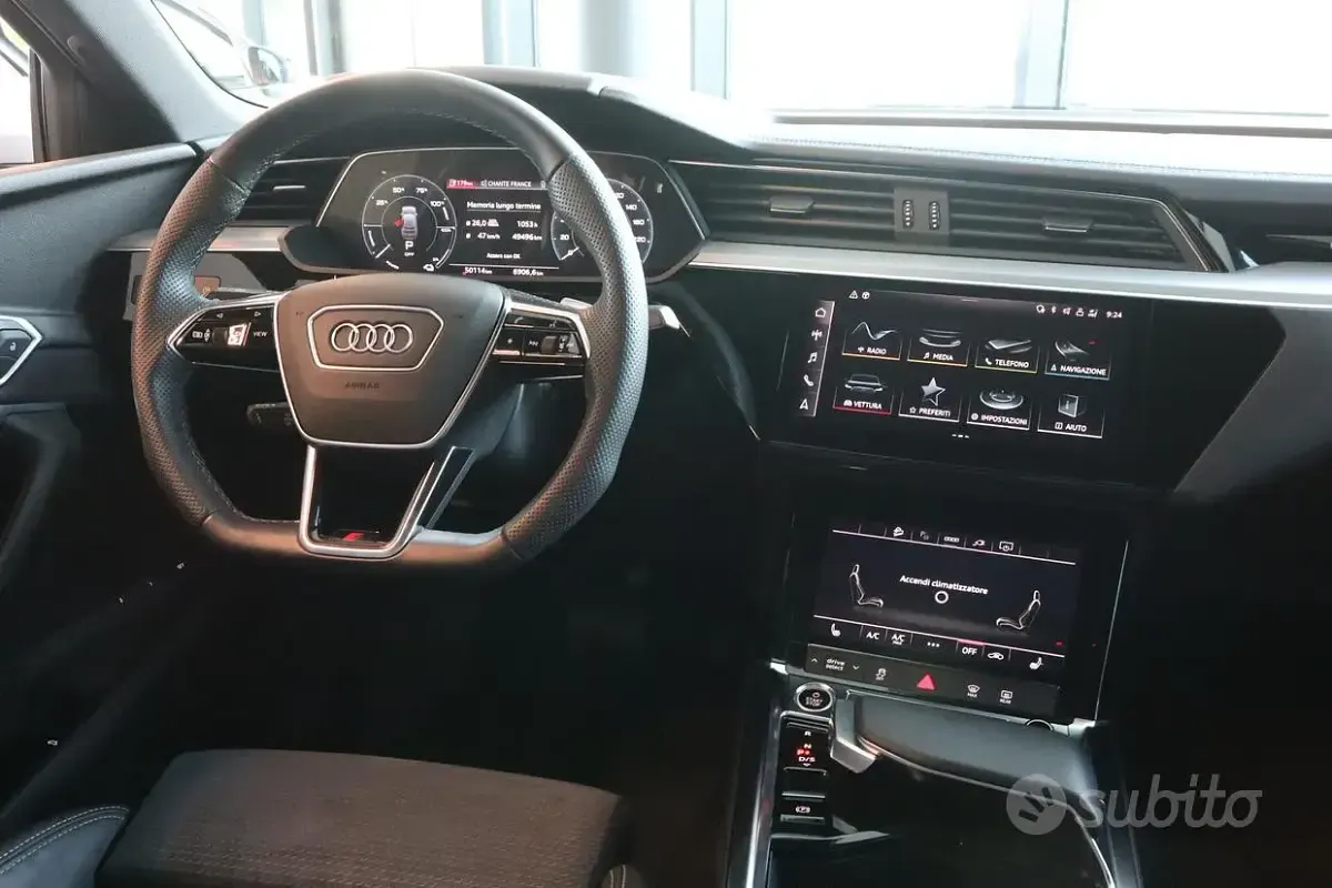 Usata Audi e-tron S-Line 225 kW (307 CV) 2022 Bianco SUV