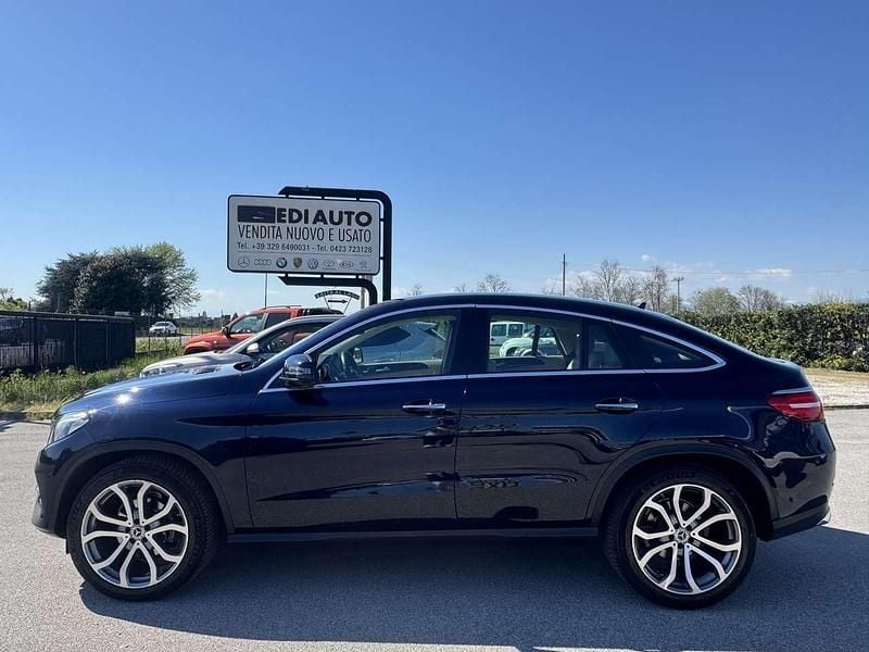 Usata Mercedes GLE350 258 CV (189 kW) 2019 Blu Coupé
