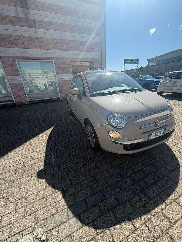 Usata Fiat 500 Lounge 86 CV (63 kW) 2015 Beige Utilitaria