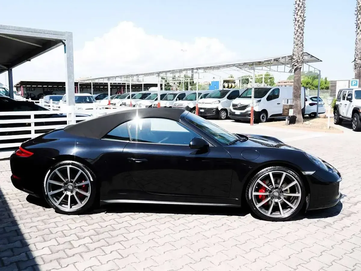 Usata Porsche 991 420 CV (308 kW) 2016 Nero Cabrio