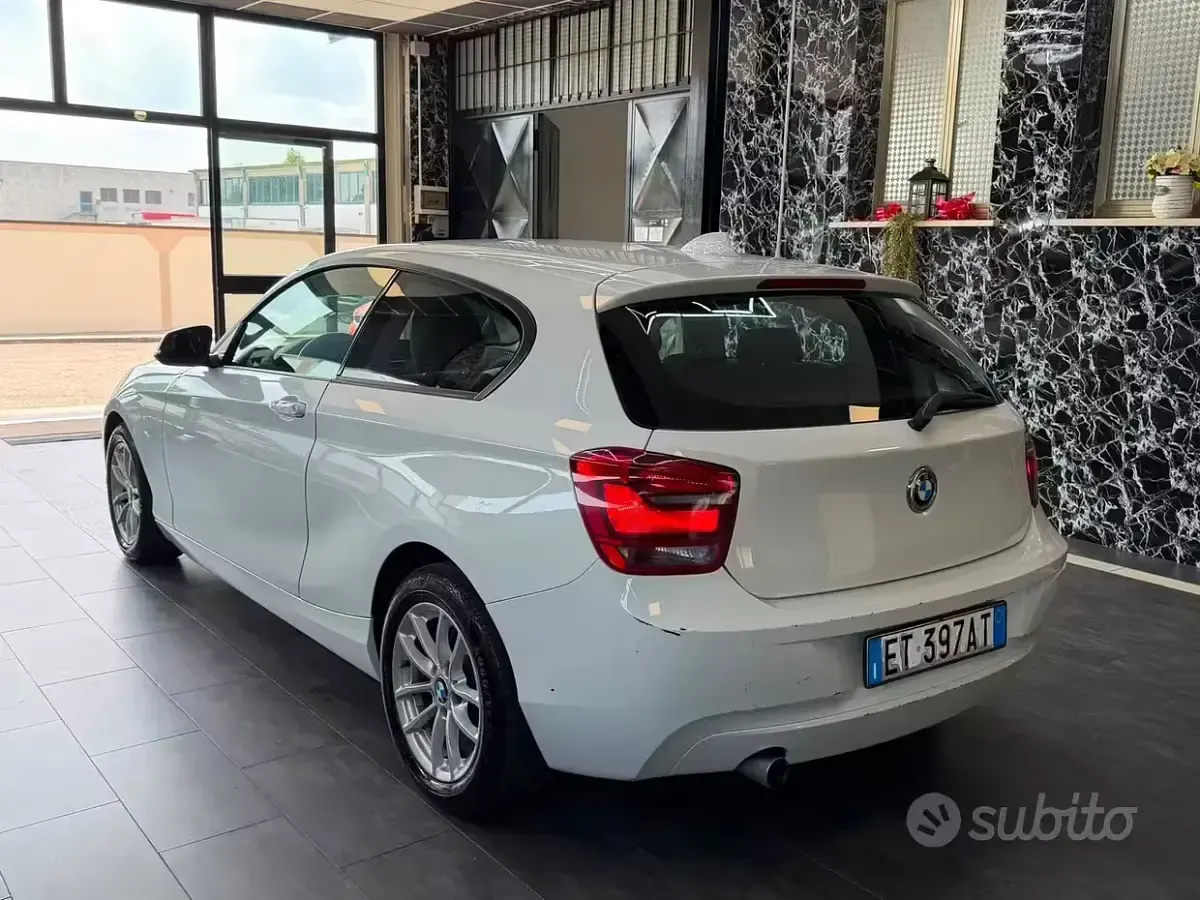 Usata BMW 116 116 CV (85 kW) 2013 Bianco Utilitaria