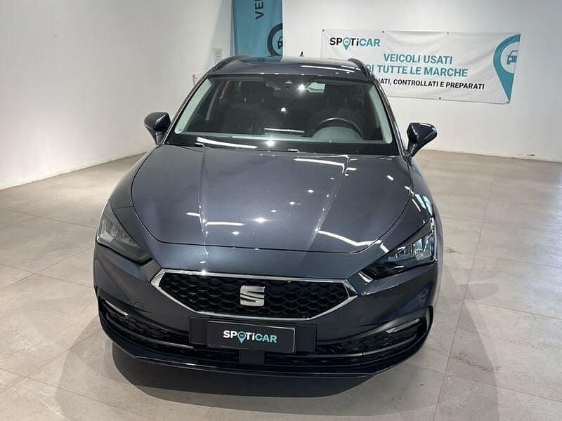 Usata Seat Leon Style 110 CV (80 kW) 2022 Grigio Station wagon