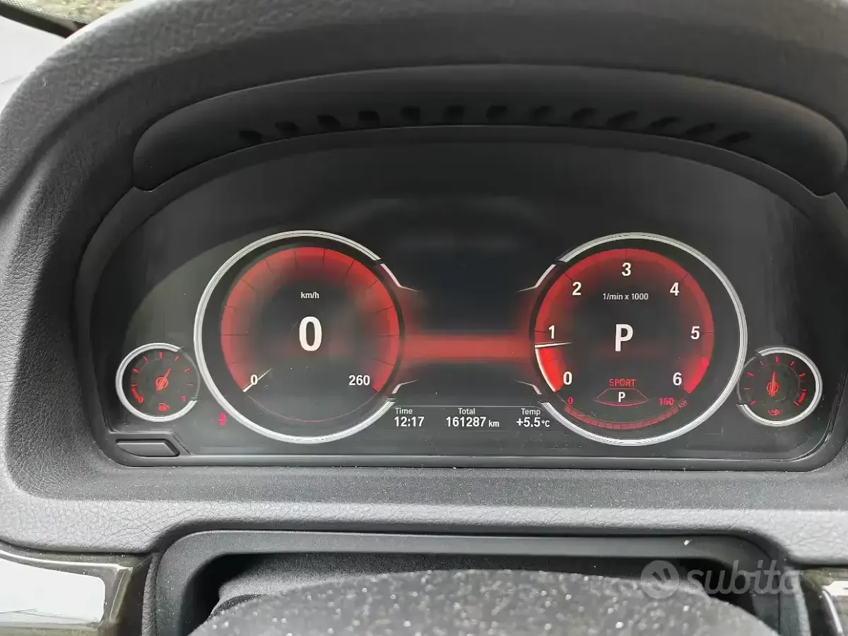 Usata BMW 520 184 CV (135 kW) 2013 Nero Berlina