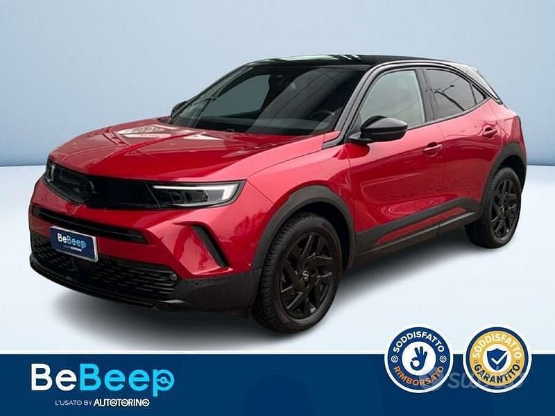 Usata Opel Mokka GS Line 100 CV (73 kW) 2022 Rosso metallizzato SUV
