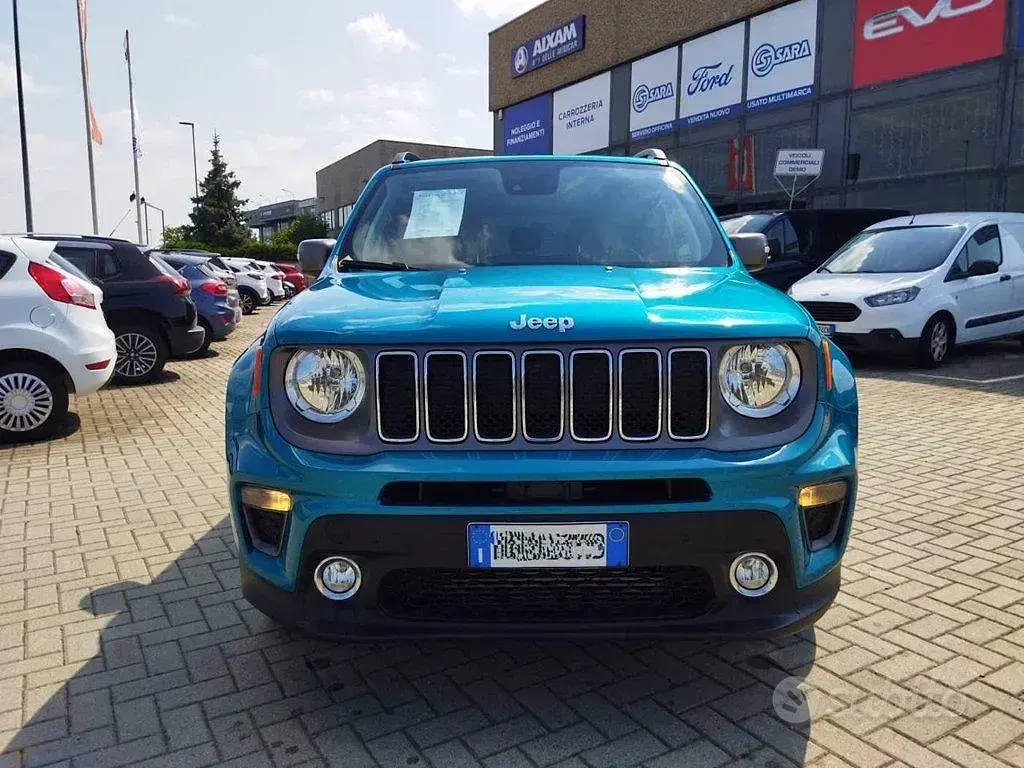 Usata Jeep Renegade Limited 120 CV (88 kW) 2019 Verde SUV
